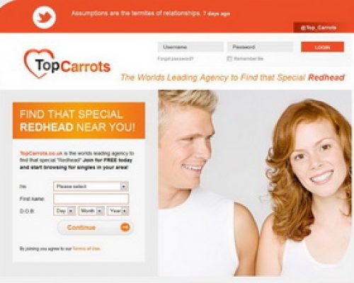 Gingers-only dating site launches for singles looking for a red hot lover